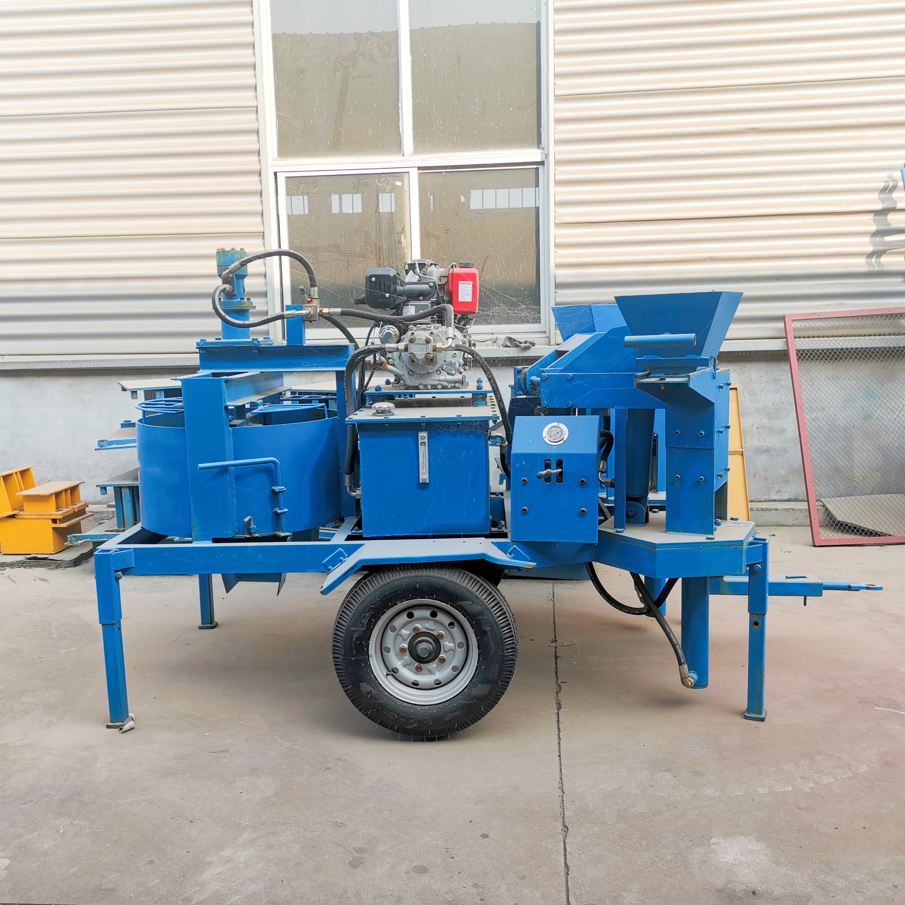 M7MI TWIN Mobile Clay Brick Machine 