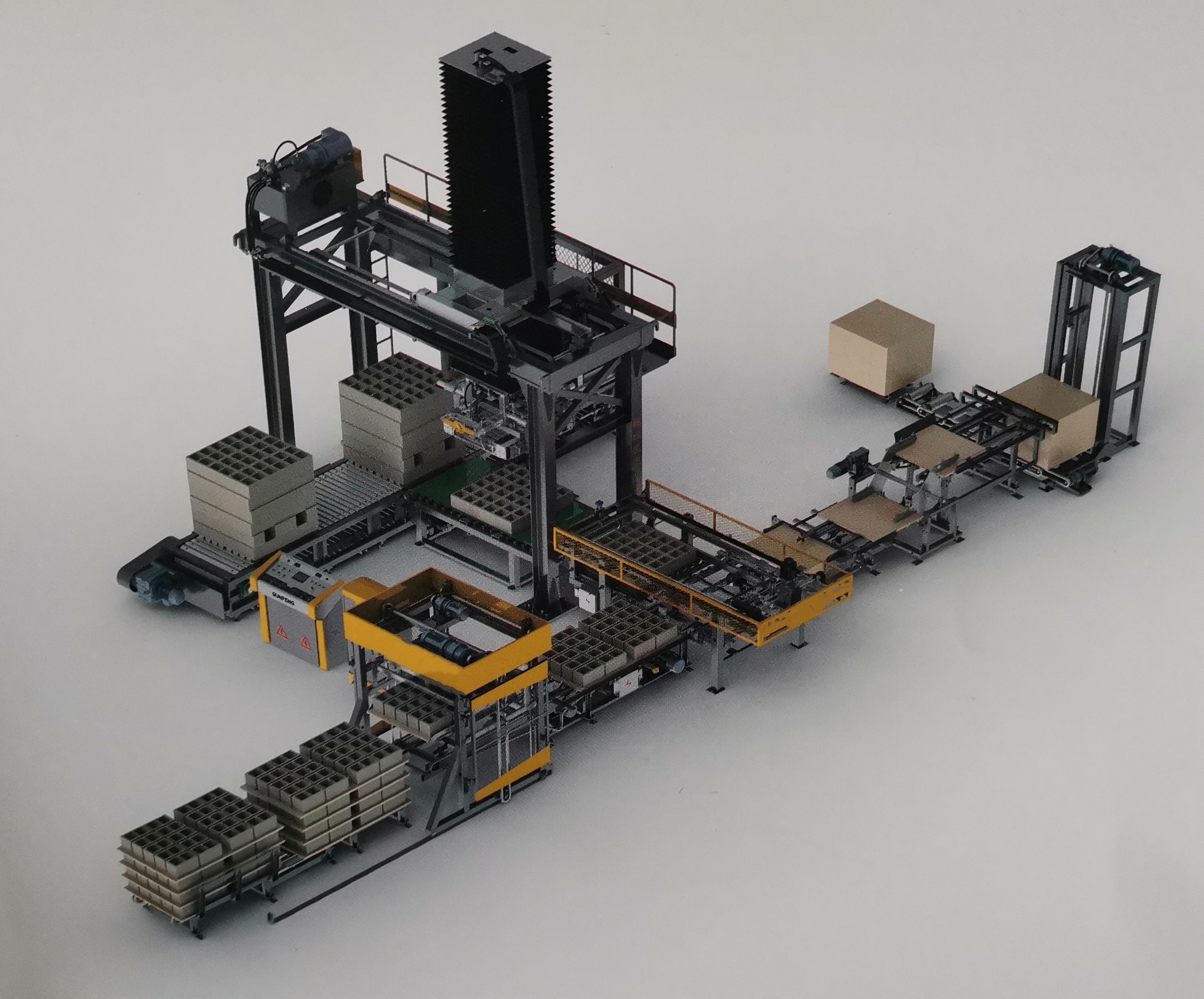 High Position Palletizing System(Cuber)